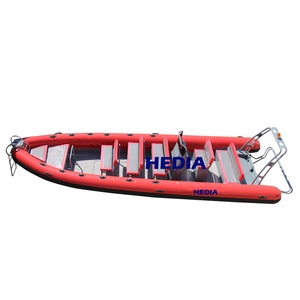 27 ft Hedia Aluminium Double Floor <span class=keywords><strong>Semi</strong></span>-<span class=keywords><strong>Rigide</strong></span> Gonflable Boat RIB800 Patrol Ship Fishing Rowing Outboard Engine Included Combo - Product Image 2