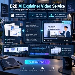 Vidéos explicatives B2B avec IA |   <span class=keywords><strong>Capture</strong></span> <span class=keywords><strong>d</strong></span>'<span class=keywords><strong>écran</strong></span> de produit SaaS pour des vidéos de <span class=keywords><strong>d</strong></span>émonstration claires. - Product Image 1