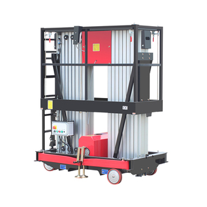 Plateforme de travail aérien hydraulique monoposte en aluminium certifiée CE ISO 6-12m pour une personne - Prix de gros - Product Image 2