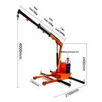 Petit atelier mobile moteur grue personnalisable Mini grue ascenseur voiture réparation nouveau personnalisable usine atelier grue câble métallique