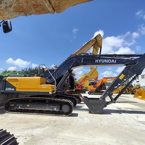 Nueva llegada Usado Corea hizo Hyundai 220LC -9S Excavadora hidráulica sobre orugas máquina de servicio pesado calidad perfecta en stock - Product Image 1