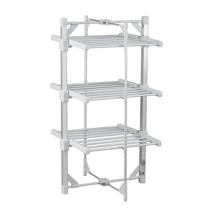 Electric 3-Tier Foldable Dryer <strong>Rack</strong> Indoor Heated Airer With Stand For Clothes Socks Laundry For Bathroom Balcony Cleaning - Product Image 1
