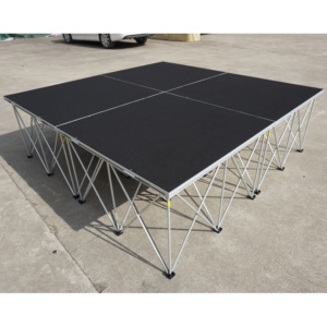 Escenario de madera de aluminio ligero para eventos - Product Image 5