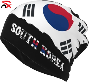 Bonnet en tricot doux à imprimé drapeau <span class=keywords><strong>Sainte</strong></span>-Lucie, nouveau modèle, pour hommes et femmes, vente en gros - Product Image 4