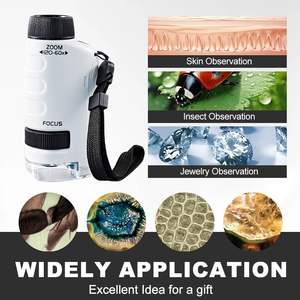 Mini microscope Little Marvin Miniscope 2025, nouveau mini microscope pour enfants, microscope de poche, votre petit scientifique - Product Image 4