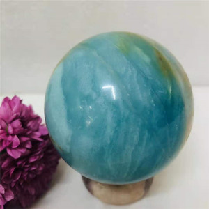 Sfera di Cristallo Naturale all'Ingrosso, Pietre Curative, Calcite Blu dei Caraibi - Product Image 6