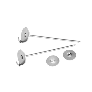 Stainless Steel <b>Insulation</b> Hook Pin 304 with Locking <b>Washer</b>, High Temperature 800℃ for Pipe Valve Boiler - Product Image 1