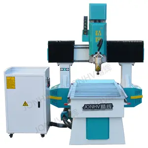 4Axis CNC Route Wood Cutting Engraving Machine with 180 Degree Swing Head