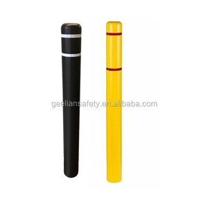 Cubiertas de Plástico para Bolardos, Delimitador de Tráfico Flexible Anticolisión, Cubierta de Poste de Advertencia para Bolardos - Product Image 5