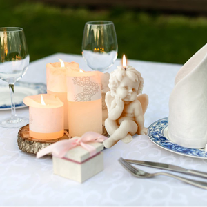 New Baby Angel Candle 100% Silicone Mold Handmade Chocolate Decoration Gypsum Aromatherapy Soap <b>Resin</b> OPP Bag - Product Image 4