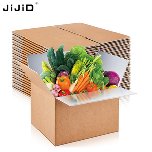 JIJID all'ingrosso Custom antiurto tutti i tipi di scatola di cartone isolato scatola isolata congelata per il trasporto a freddo di verdure - Product Image 1