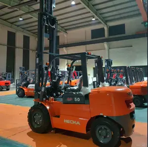 Diesel Container Forklift With CE ISO Certification 5T To 12T Load Capacity For Retail Manufacturing Plant And Farm Use