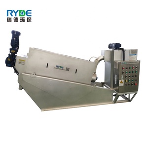 SS304/SS316 <span class=keywords><strong>Top</strong></span> qualité filtre presse à vis centrifugeuse déshydrateur à boues - Product Image 5