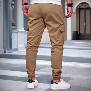 <span class=keywords><strong>Pantaloni</strong></span> Cargo Casual da Uomo all'Ingrosso - Joggers in Tela Slim Fit con Tecnologia Anti-Piega - Product Image 4