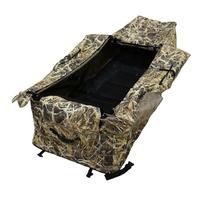 Tente de chasse pliable et imperméable en polyester avec cadre camouflage pour l'observation des oies