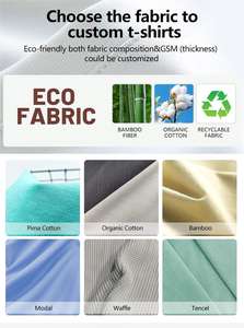 Mock Neck Schwergewichts-Baumwoll-T-Shirt mit individuellem Logodruck, Oversize Blanko-T-Shirt für Herren, Großhandel Streetwear Hersteller - Product Image 3