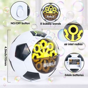 Máquina de Burbujas para Niños Pequeños, Máquina de Burbujas de Fútbol con Líquido Concentrado, Juguete Automático para Hacer Burbujas para Niños, Juguetes de Verano - Product Image 3