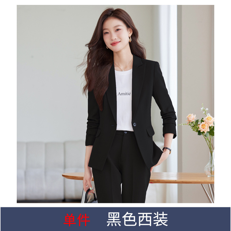 KL8631 Black Suit (Single Piece)