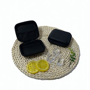 Petit sac carré EVA, étui de rangement pour écouteurs Bluetooth et câbles de données, portable, universel, avec fermeture éclair, anti-poussière, résistant à la pression - Product Image 4