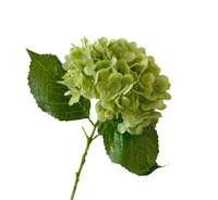 Arrangement floral de mariage éternel, fleurs artificielles réalistes au toucher réel, Hortensia rouge bordeaux, rose pâle, bleu, blanc, vert