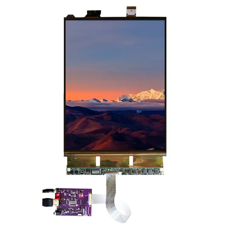 HD 13.3 인치 유연한 OLED LCD 1536*2048 화면 AMOLED 얇은 모듈 종이 얇은 패널 유연한 디스플레이