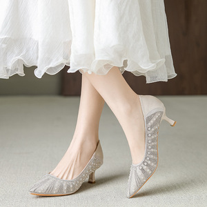 2026New Style Women's High Heel <b>Sandals</b>, Bare-Toed Sexy High Heel <b>Sandals</b>, Fashionable Women's Shoes, Elegant Party Formal Shoes - Product Image 2