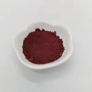 130 pigmen merah oksida besi cat Fe2o3 anorganik untuk pelapisan semen trotoar pigmen