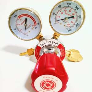 Régulateurs de pression de type 70 à grande valve, de qualité export, style américain, en alliage de zinc, pour oxygène et acétylène, CGA540 et CGA510 - Product Image 5