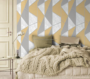 53cm Nouveaux fonds d'écran 3D Bon prix Revêtement mural Papier peint en daim Papier peint en velours doux pour la maison Hôtel bar Décoration intérieure - Product Image 4