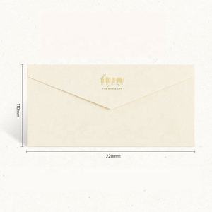 Enveloppes d'affaires vierges colorées, en velours, pour carte d'invitation de mariage, remise de diplôme, vente en gros, 50 pièces - Product Image 1