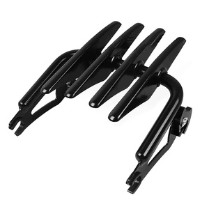 RTS Acier Inoxydable Moto Arrière Passager Dossier Porte-Bagages pour Harley Street Ultra Electra Glide Road King <span class=keywords><strong>CVO</strong></span> 09 09 - Product Image 1