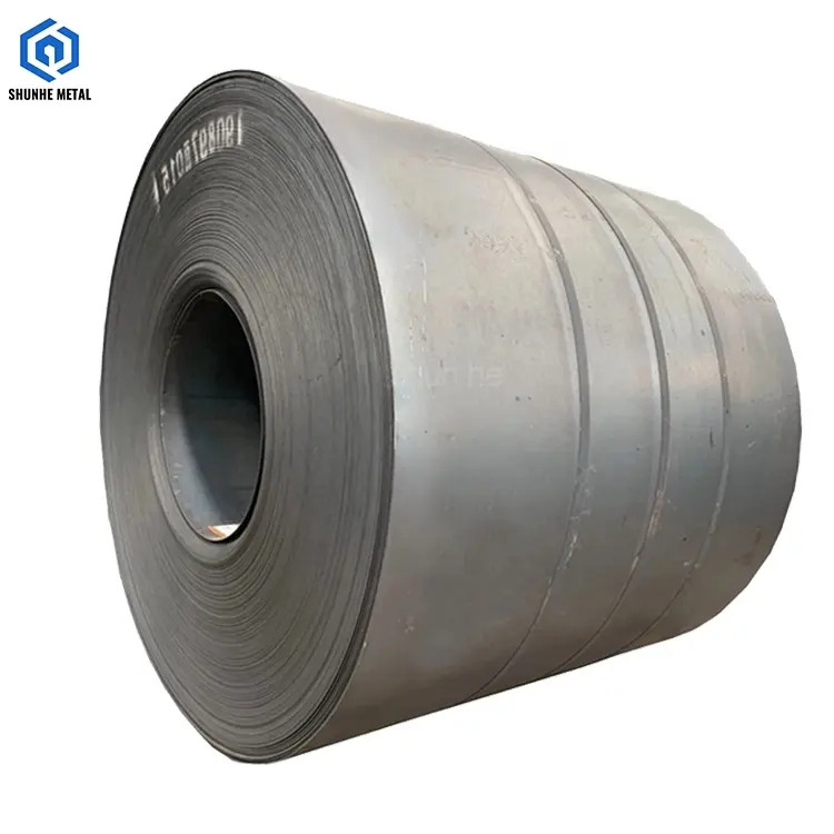 Hrc Hr חם התגלגל פלדה סליל מחיר 10Mm 12Mm 16Mm 3Mm 8Mm A36 שחור Annealed dc01 קל Sae1006 Ss400 עובי 14Mm לטון