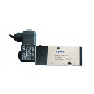 Válvula Solenoide Airtac 4M310-10 1/4 Pulgadas DC 24V para Control de Gas - Product Image 1