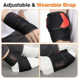 Ceinture chauffante sans fil à lumière rouge avec logo personnalisé pour massage des pieds, des mains, des chevilles et des poignets - Product Image 6