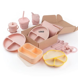 Productos de Seguridad para Bebés, Plato de Alimentación para Niños con Separador, Libre de BPA, No Tóxico, de Grado Alimenticio, con Cuchara - Product Image 3