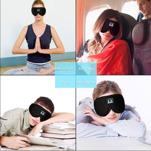 ผู้ผลิตหูฟังไร้สาย3D ใหม่เพลง Sleepmask นอนหลับวงตาหายใจหน้ากากฟันสีฟ้า V5.0ชุดหูฟังโทร - Product Image 6
