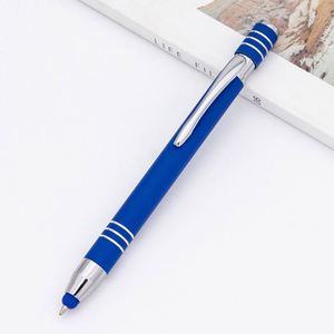 Wholesale Custom Customizable Aluminum Rubberized Ball <b>Pens</b> Metal Screen Touch Personalized Logo Promotional Gift Office School - Product Image 3