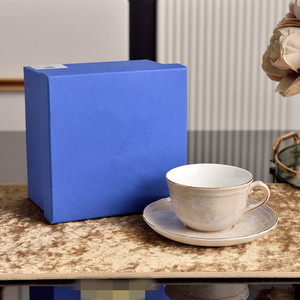 <b>Floral</b> Ceramic Coffee Cups Light Luxury and High-End for Afternoon Tea and Business Gifts - Product Image 6