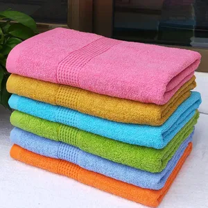 custom cheap polyester cotton terry jacquard face hand towel bath towels sets