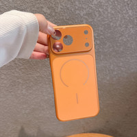Housse de protection magnétique sans fil pour iPhone Air 17 16 15 14 Pro Max Matte Frosted AG Glass Full Camera Protection Cover