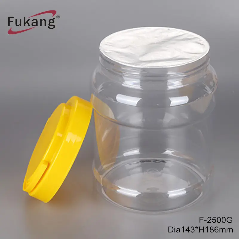 Professional manufacture cheap 2800ml plastic spice bottles plastic spice jars with sifter and cap