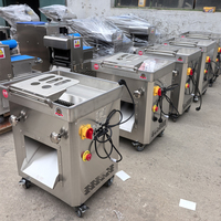 Nouvelle machine à découper et à trancher la viande, trancheuse à viande pour boucherie, pour viande congelée, 220V, garantie 1 an