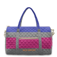 Sac de voyage matelassé grand format Achillean Rainbow, sac de week-end portable avec poches zippées, sac de sport pour le travail