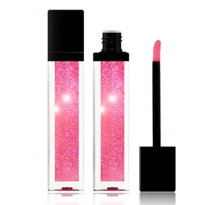 Private Label 11Colors Moisturizing Glitter Shiny Liquid Lipstick Tinted Light Up Vegan Lip Gloss Bulk Wholesale Custom Makeup