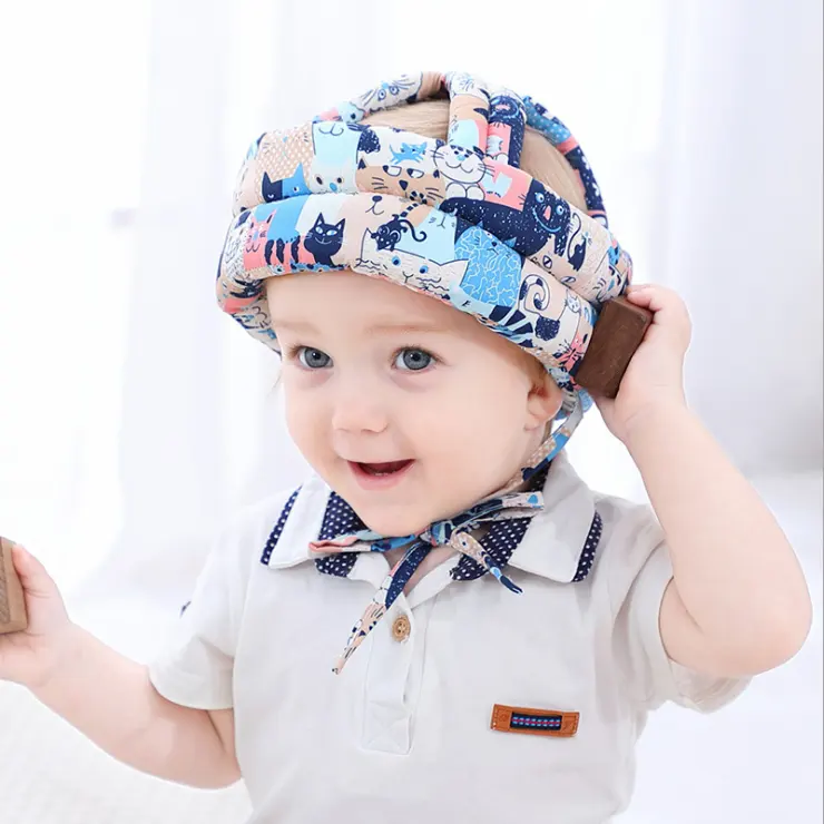 Amazon hot sale Baby Protective Helmet for Kids Safety Helmet Babies Running Head Wear Baby Head Protector