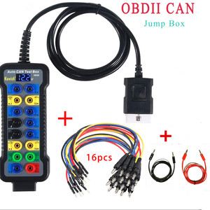Caja de prueba de cableado automotriz, Nueva caja de interrupción OBDII para coche, Detector de protocolo automotriz, Interfaz OBD2 para coche, Monitor automotriz - Product Image 1