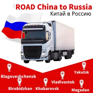 Professional Cheap Rates Truck Freight Forwarder Cargo Shipping From Ningbo Guangzhou Xiamen China Freight Agent To Russia