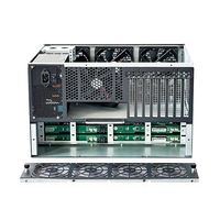 Chassis Server NAS 12-bay JMCD 12S4-1 4U 6U Rak-mount, Laris Terjual, untuk GPU, AI, Rak Internet, Core, Penyimpanan NAS