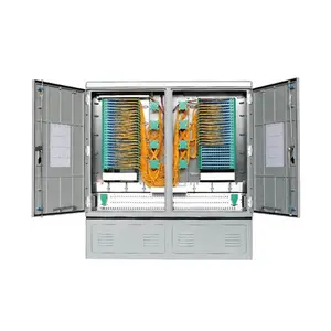 Customizable ODF Outdoor Cross optic distribution Cabinet 96 144 288 576 cores FDC Fiber Optical Termination Cabinet