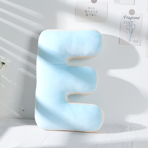 Gối Chữ Bằng Nhung Nhung Mềm Đệm Trang Trí Sô Pha Thoải Mái Không Gian - Product Image 5